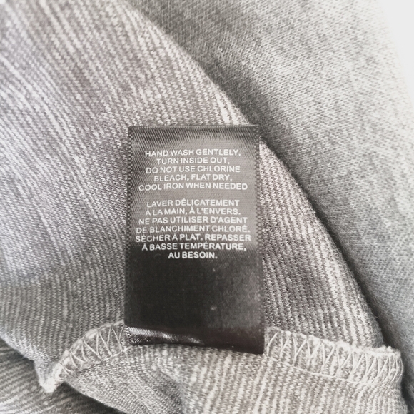 Mark. Dress Quilted Stretch Gray Metal Hook Accents Pull=On Size SP 4-6 - Picture 8 of 11